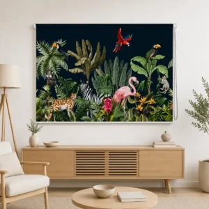 Exotic Jungle Wildlife Roller Blind