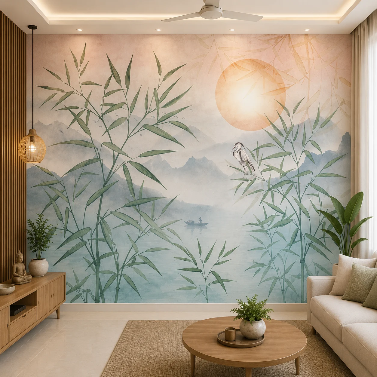 Japanese, Bamboo Mountain Landscape Wallpaper 1 Japanese, Bamboo Mountain Landscape Wallpaper