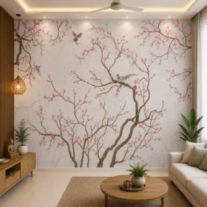 Pink Sakura, Japanese Cherry Blossom Wallpaper